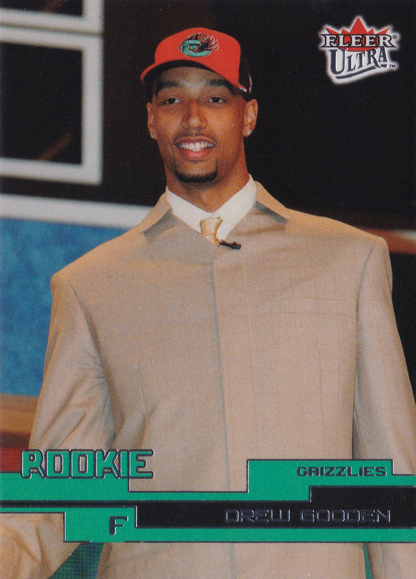 2002-03 Ultra #183 Drew Gooden RC Grizzlies!