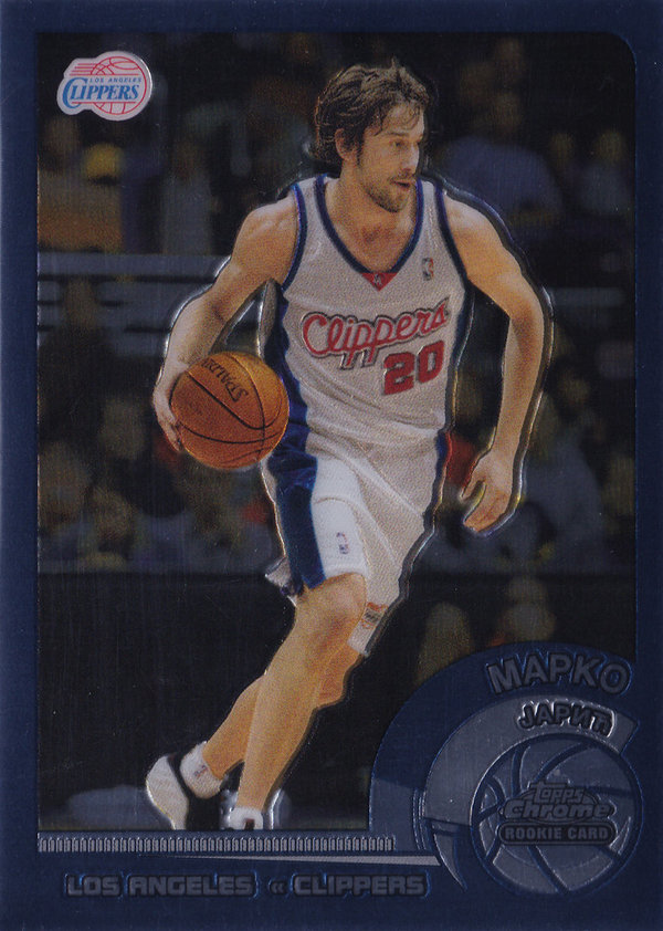 2002-03 Topps Chrome #154B Marko Jaric International Clippers!