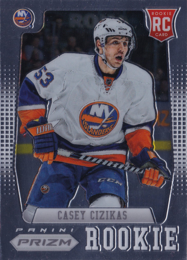 2012-13 Panini Prizm #85 Casey Cizikas RC Islanders!