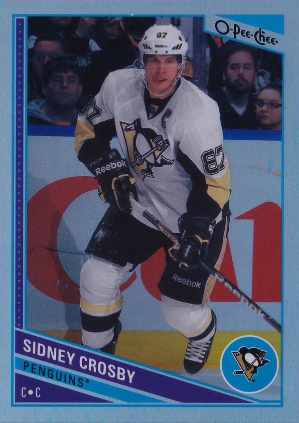 2013-14 O-Pee-Chee Rainbow #475 Sidney Crosby Penguins!