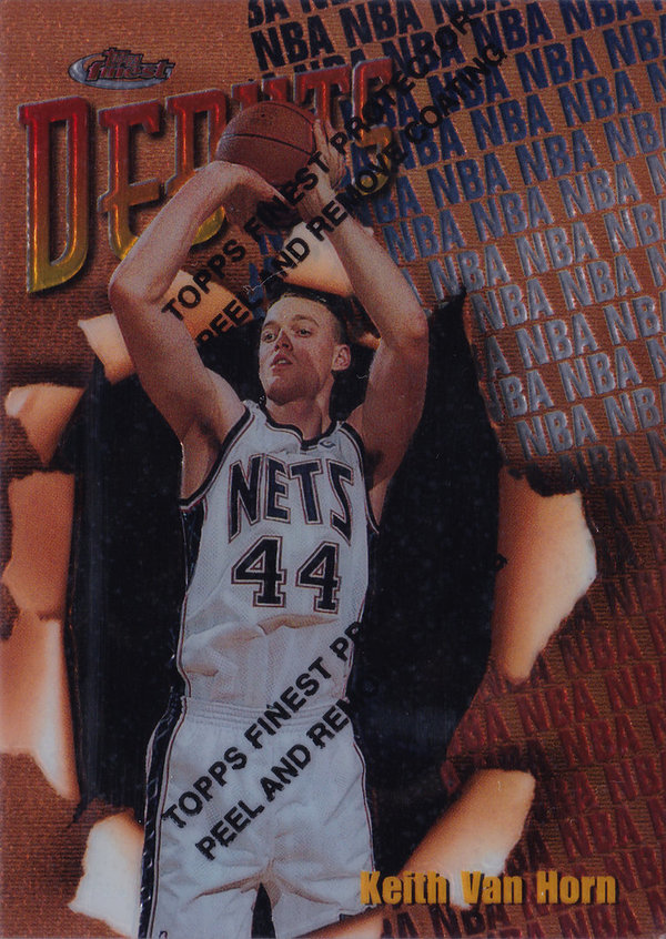 1997-98 Finest #102 Keith Van Horn B RC Nets!