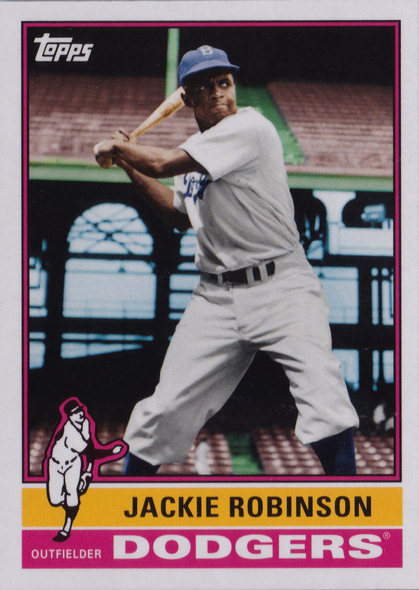 2010 Topps Vintage Legends Collection #VLC12 Jackie Robinson Dodgers!