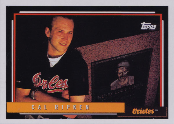 2010 Topps Cards Your Mom Threw Out #CMT99 Cal Ripken Jr. Orioles!