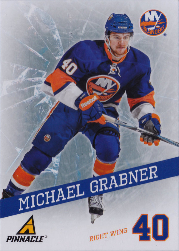 2011-12 Pinnacle Breakthrough #18 Michael Grabner Islanders!