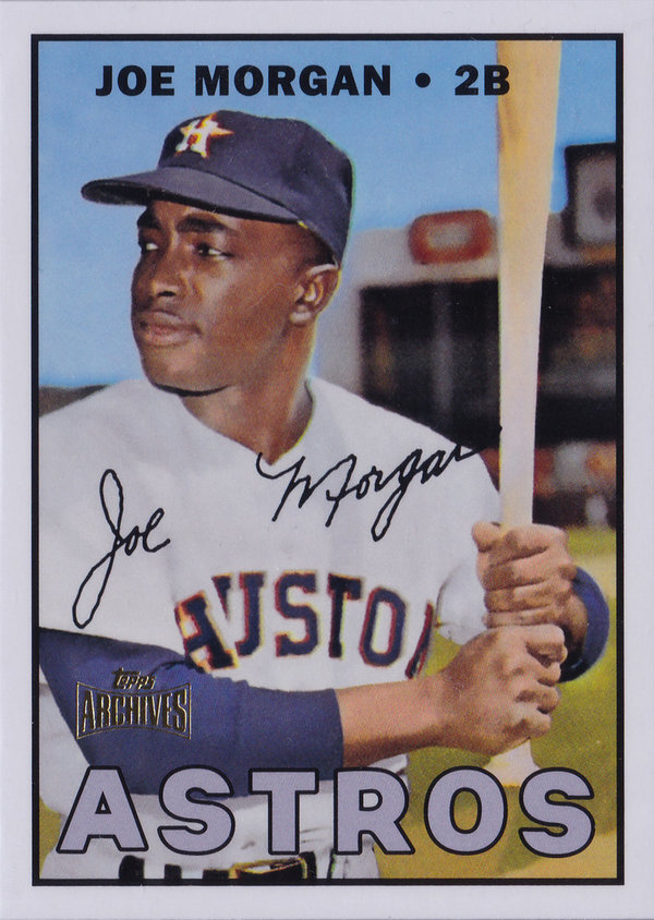 2012 Topps Archives Reprints #337 Joe Morgan Astros!