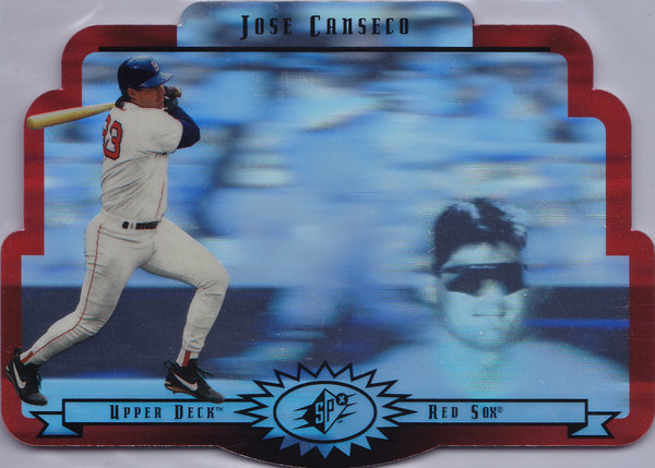 1996 SPx #8 Jose Canseco Red Sox!