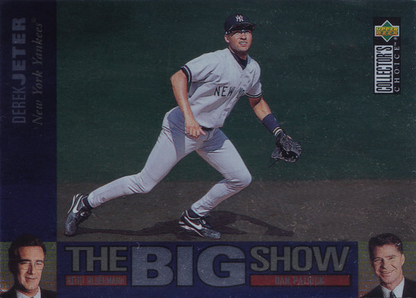 1997 Collector's Choice The Big Show #34 Derek Jeter Yankees!