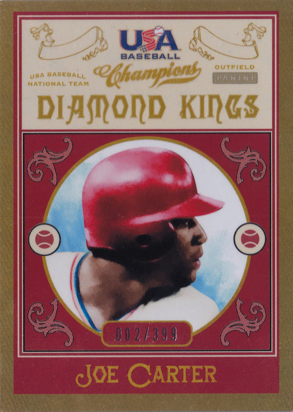 2013 USA Baseball Champions Diamond Kings #15 Joe Carter /399