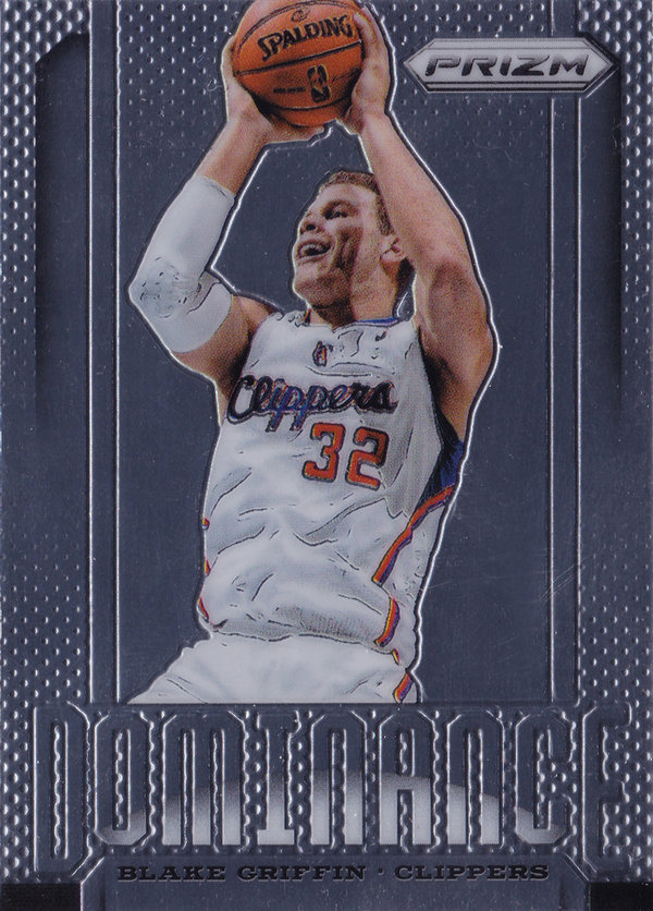 2013-14 Panini Prizm Dominance #11 Blake Griffin Clippers!