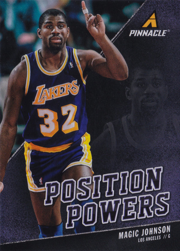 2013-14 Pinnacle Position Powers #2 Magic Johnson Lakers!