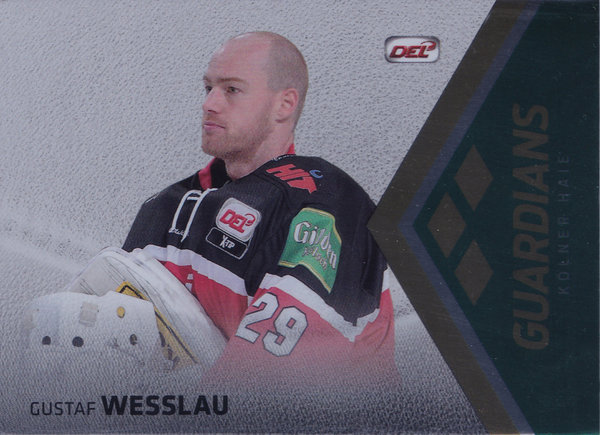 2015-16 DEL Playercards Guardians Gustaf Wesslau Goalie Kölner Haie