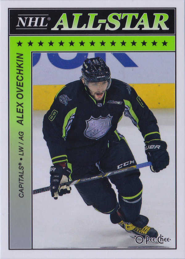 2015-16 O-Pee-Chee All-Star Glossy #AS23 Alexander Ovechkin Capitals!