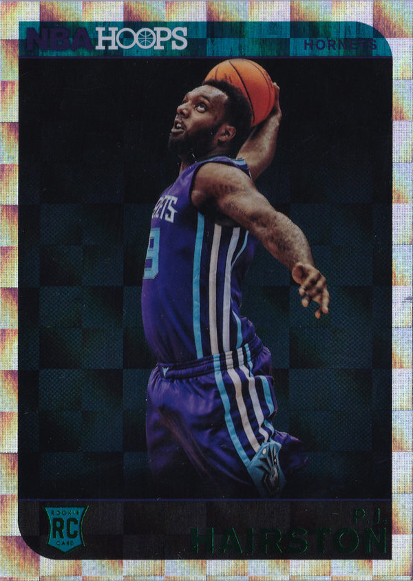 2014-15 Hoops Green #282 P.J. Hairston RC Hornets!