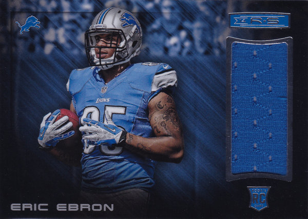 2014 Rookies and Stars Rookie Materials #RMEE Eric Ebron Lions!