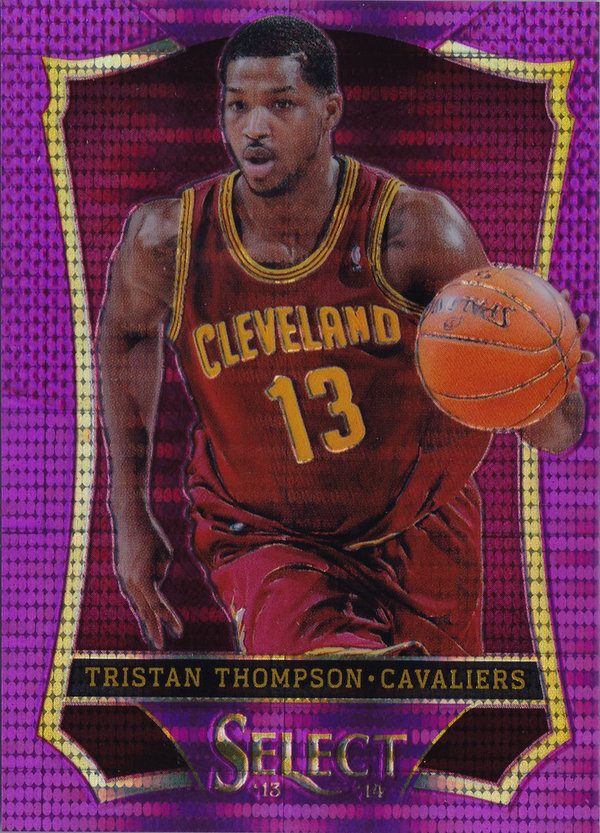 2013-14 Select Prizms Purple #26 Tristan Thompson /99 Cavaliers!