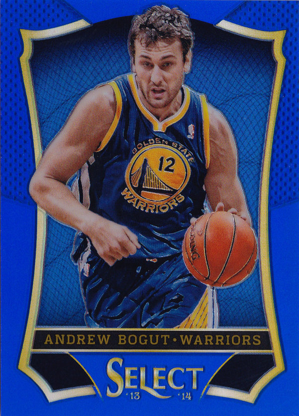 2013-14 Select Prizms Blue #78 Andrew Bogut /49 Warriors!