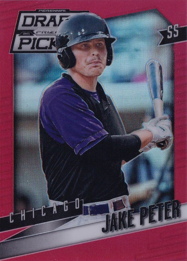 2014 Panini Prizm PDP Prizms Red #27 Jake Peter /100 White Sox!