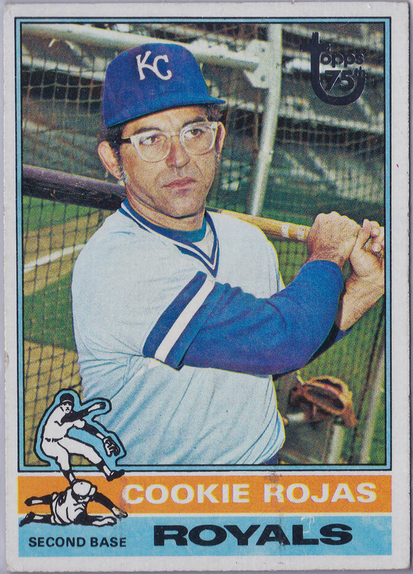 2014 Topps 75th Anniversary Buyback 1976 #311 Cookie Rojas Royals!
