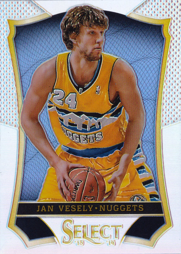 2013-14 Select Prizms #41 Jan Vesely Nuggets!