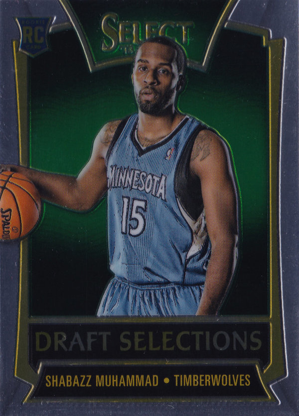 2013-14 Select Draft Selections #14 Shabazz Muhammad Rookie Timberwolves!