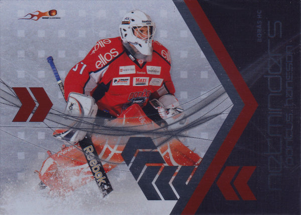 2010-11 Swedish HockeyAllsvenskan Netminders #NM3 Pontus Hansson Boras HC