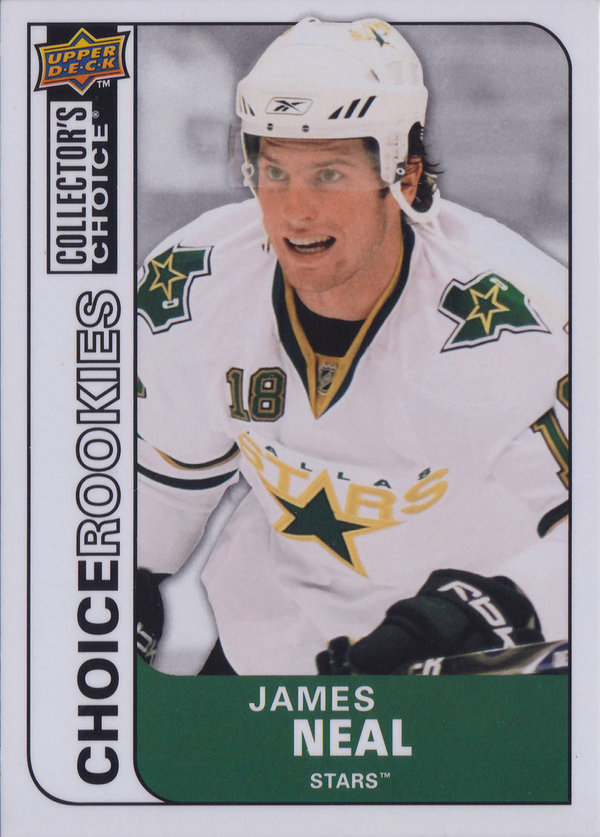 2008-09 Collector's Choice #229 James Neal RC Stars!