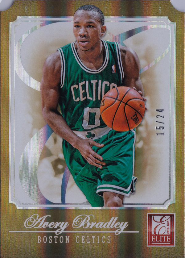 2012-13 Elite Status Gold #85 Avery Bradley /24 Celtics!