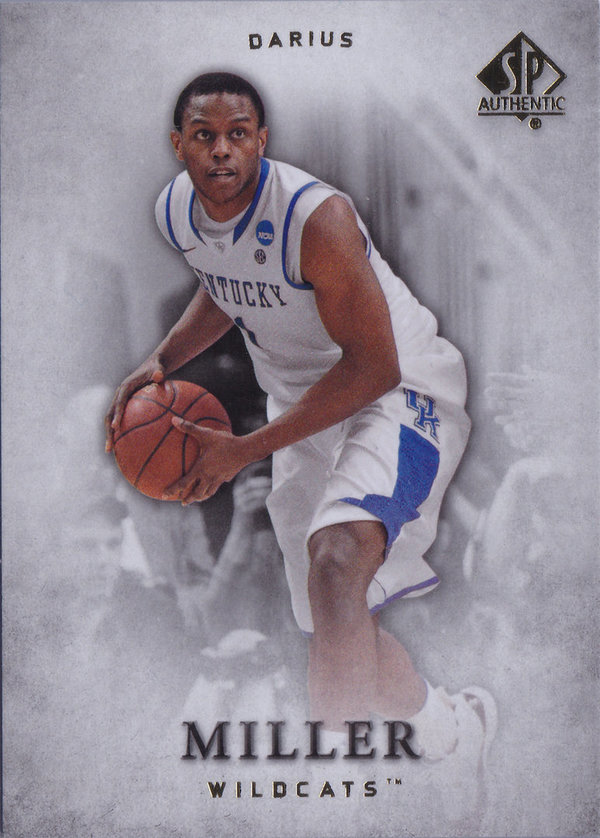 2012-13 SP Authentic #38 Darius Miller Rookie Kentucky/Brose Bamberg