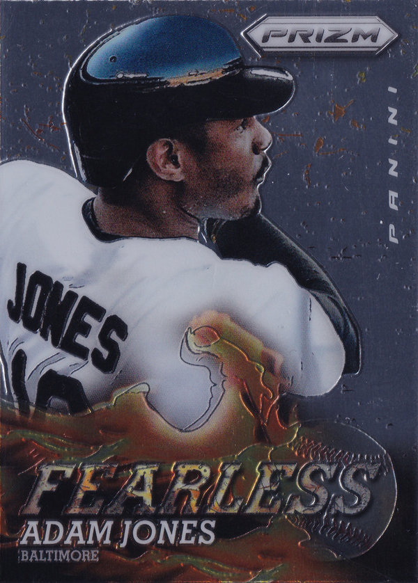 2013 Panini Prizm Fearless #16 Adam Jones Orioles!