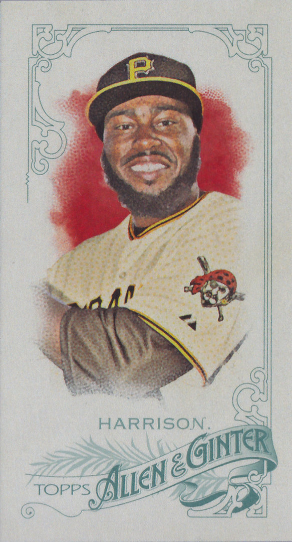 2015 Topps Allen and Ginter Mini A and G Back #84 Josh Harrison Pirates!
