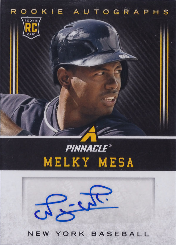 2013 Pinnacle Rookie Autographs #MME Melky Mesa AUTO Yankees!