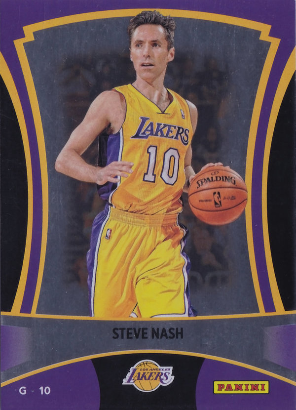 2012 Panini Black Friday #11 Steve Nash Lakers!