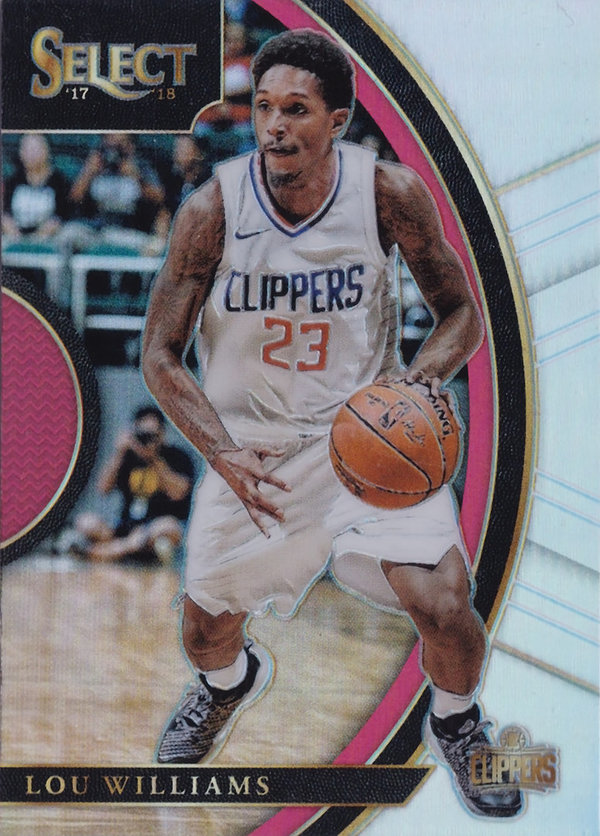 2017-18 Select Prizms Silver #38 Lou Williams Clippers!