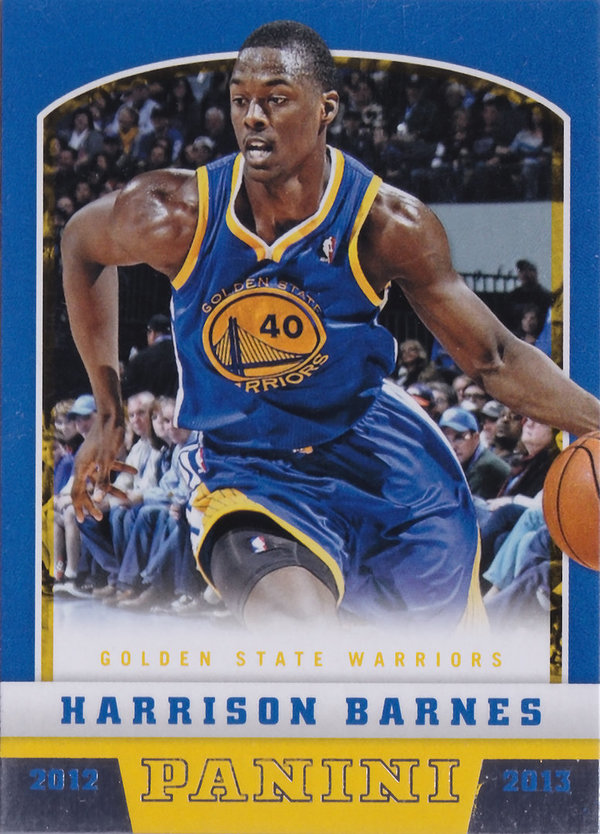 2012-13 Panini #260 Harrison Barnes RC Warriors!