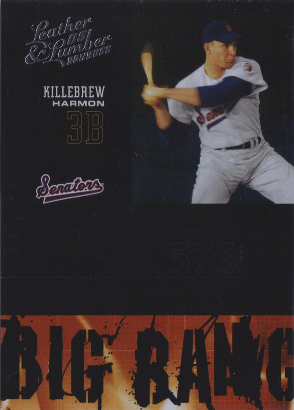 2005 Leather and Lumber Big Bang #14 Harmon Killebrew /2000 Senators!