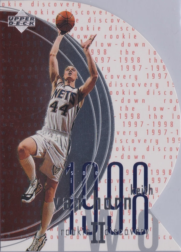 1997-98 Upper Deck Rookie Discovery 2 #D2 Keith Van Horn Nets!