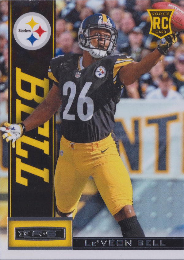 2013 Rookies and Stars #156 Le'Veon Bell RC Steelers!