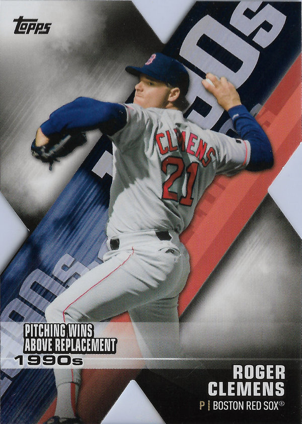2020 Topps Decade of Dominance #DOD6 Roger Clemens Red Sox!