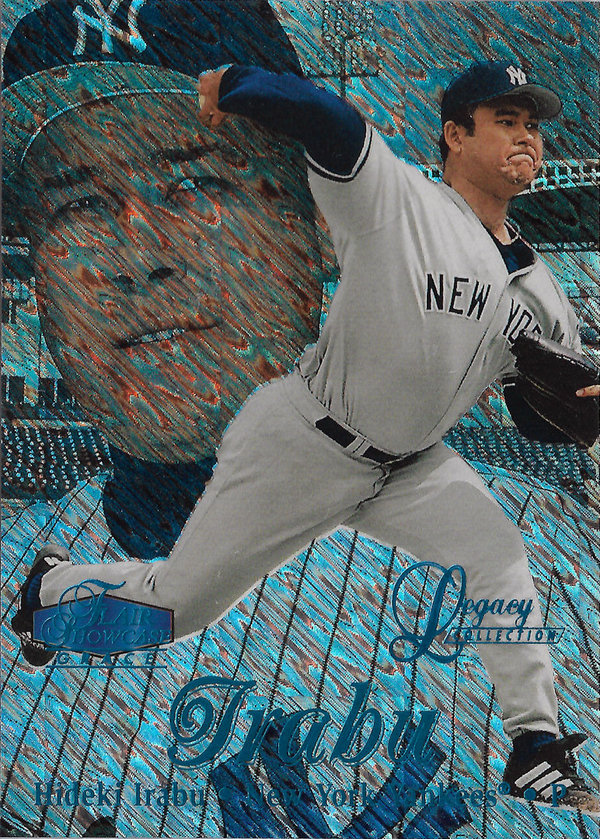 1998 Flair Showcase Legacy Collection Row 1 #46 Hideki Irabu /100 Yankees!