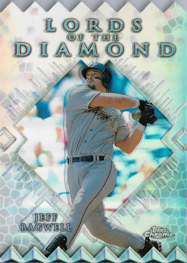 1999 Topps Chrome Lords of the Diamond Refractors #LD6 Jeff Bagwell Astros!