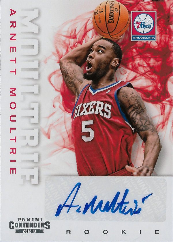 2012-13 Panini Contenders #226 Arnett Moultrie AUTO RC 76ers!