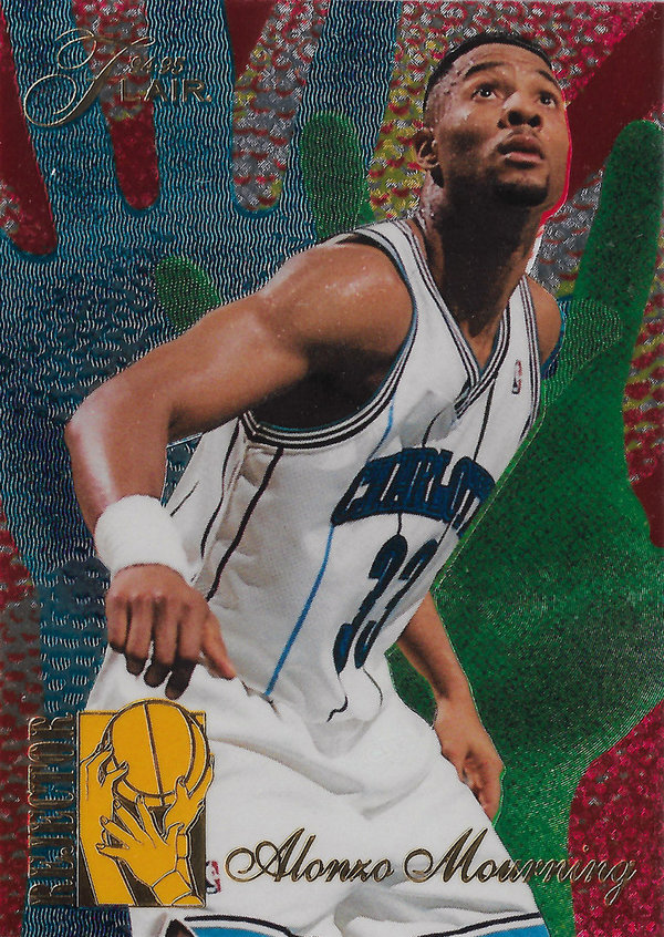 1994-95 Flair Rejectors #2 Alonzo Mourning Hornets!
