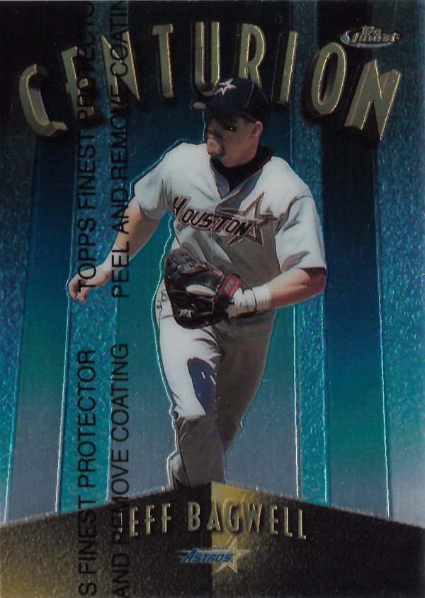 1998 Finest Centurions #C10 Jeff Bagwell /500 Astros!