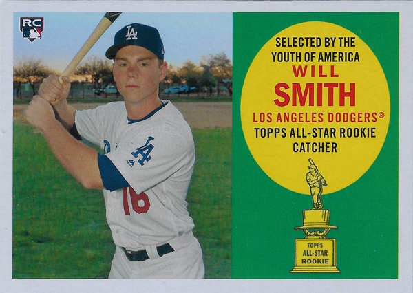 2020 Topps Archives '60 Topps All-Star Rookies #60ARWS Will Smith Dodgers!