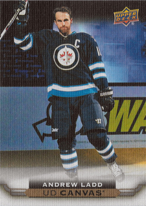 2015-16 Upper Deck Canvas #C207 Andrew Ladd Jets!