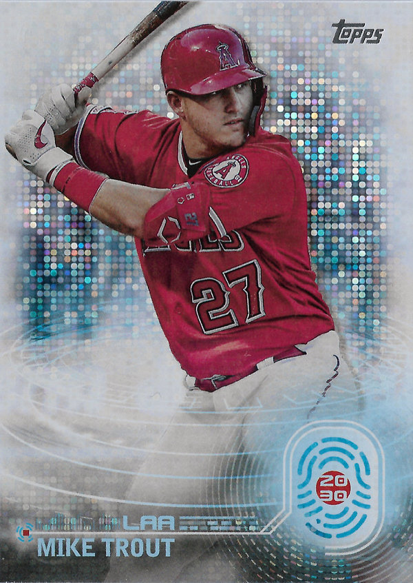 2020 Topps 2030 #T20301 Mike Trout Angels!