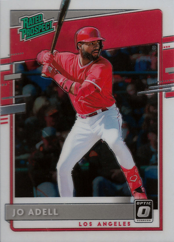 2020 Donruss Optic Rated Prospects #3 Jo Adell Angels!