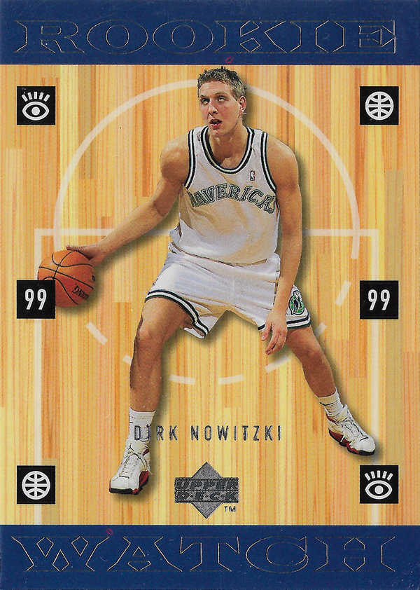 1998-99 Upper Deck #320 Dirk Nowitzki RC Mavericks!