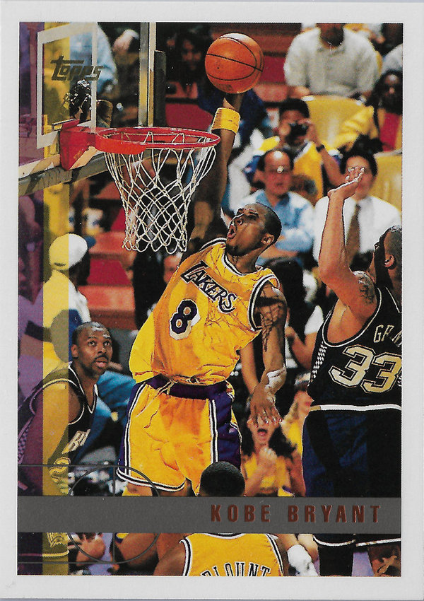 1997-98 Topps #171 Kobe Bryant 2nd Year Lakers!