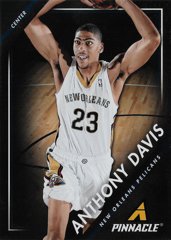 2013-14 Pinnacle #67 Anthony Davis Pelicans!